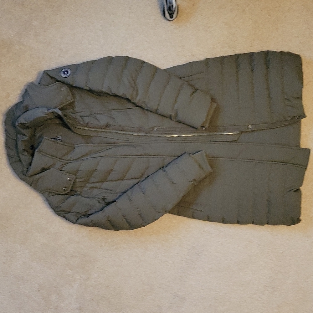 Long puffer jacket